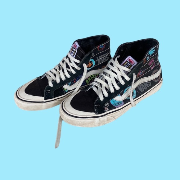 Vans Other - Vans Sk8-Hi 138 Decon V66 Black US Mens 9.5 Womens 11 Retro High Top Ska…